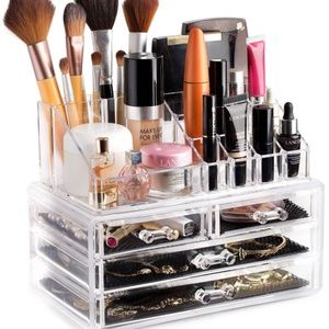 Clear Organizers for makeup